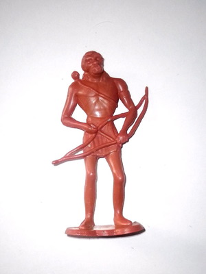 Vintage Maasai Warrior Figure new from 1970