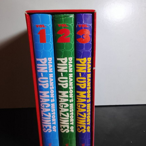 Dian Hanson's History of Pin-up Magazines Vol. 1-3 used set