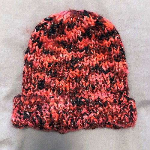 Knit Cap like new, pink