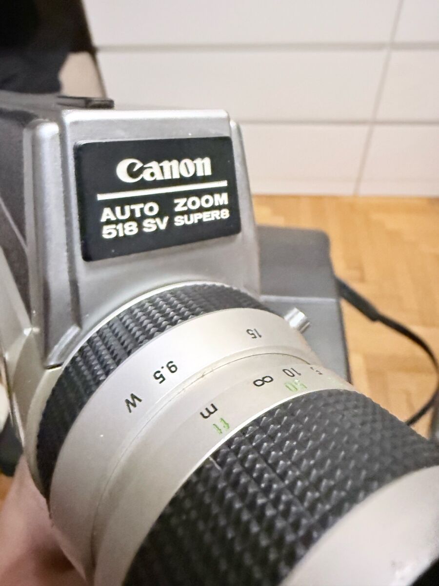 Canon Auto Zoom 518 SV Super 8 video… - € 135,00 - Vendora.cy