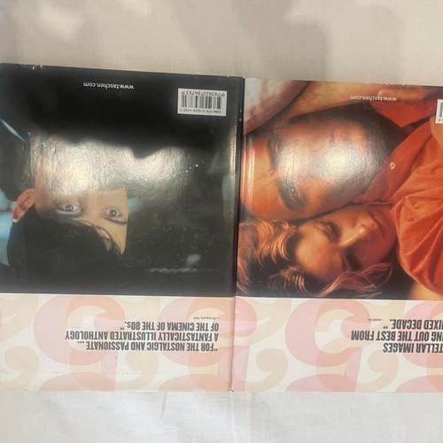 Collectible hardcover books with 80s and 90s movies, like new