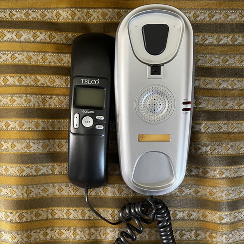 Telco GCE2388 corded phone used, black