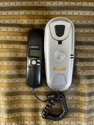 Telco GCE2388 corded phone used, black