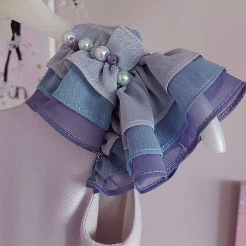 Girls' party dress new, size 104–110, pale purple