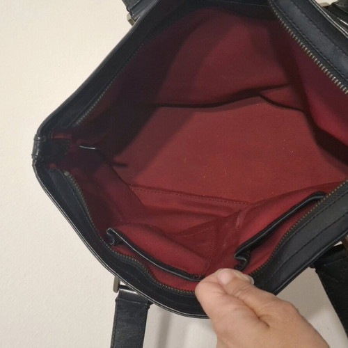 Vintage τσάντα Burberry χειρός ανακαινισμένη, μπεζ 37x23x14