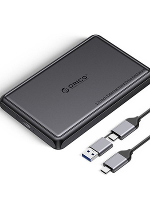 Orico DDL25-C3 εξωτερική θήκη για δίσκο 2.5″ HDD/SSD USB-C 5Gbps μαύρο καινούργιο