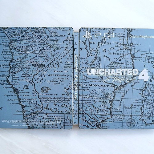 Uncharted 4 Steelbook like new, official