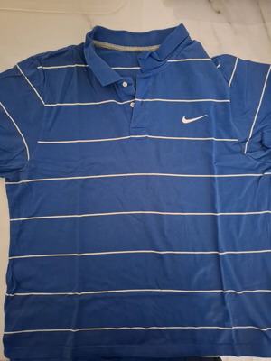 Nike polo used, blue, size XL