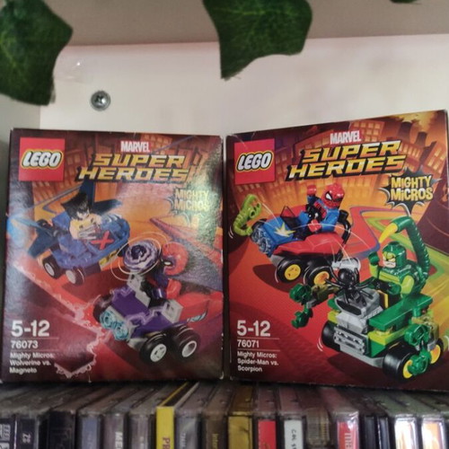 Lego Marvel Superheroes Mighty Micros lot, like new