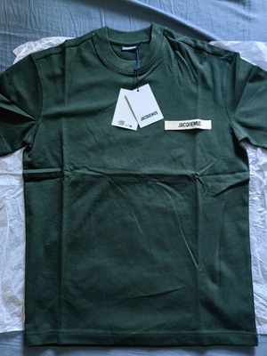 Jacquemus T-shirt new, dark green