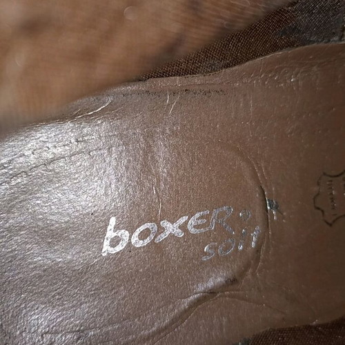 Boxer brown women's boots size 40 like new