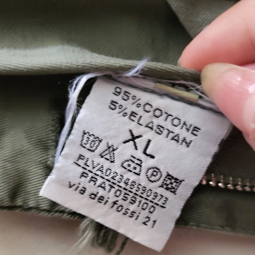 Khaki women's pants like new, size M-L-XL, made in Italy