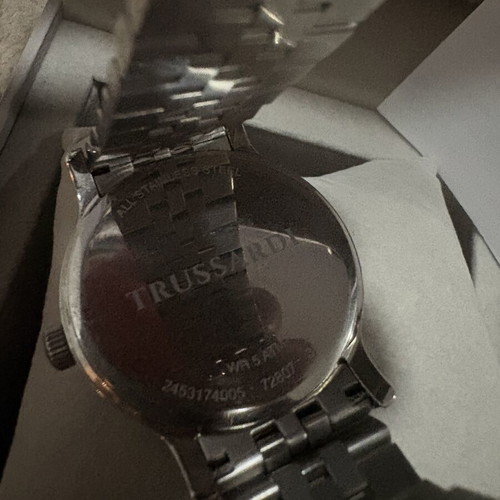 Trussardi Original Stainless Steel Watch like new