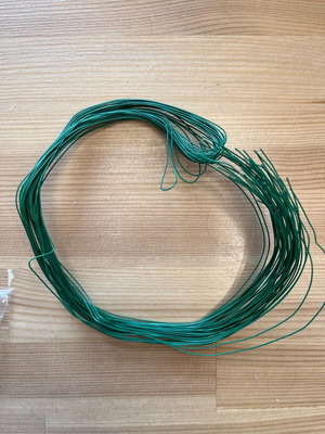 Green wire for jewelry making new