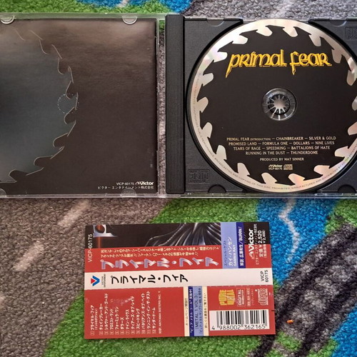 Primal Fear 1997 Japan CD used with OBI, guest Kai Hansen