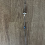 Silver bracelet used, 16.5 cm