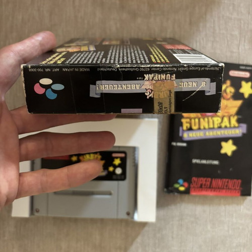 Kirby's Fun Pak 8 Games Super Nintendo SNES PAL complete