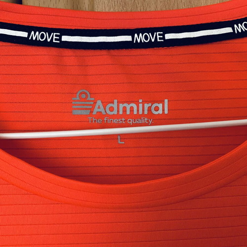 Admiral women's sports shirt like new, sizes M and L