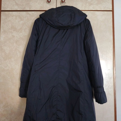 Esprit long puffer jacket size M like new, navy