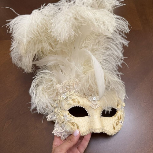 Authentic Venetian handmade mask from Atelier Marega