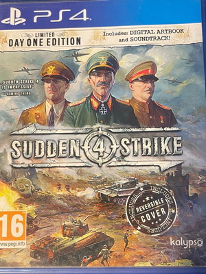 Sudden Strike 4 Limited Day One Edition PS4 like new