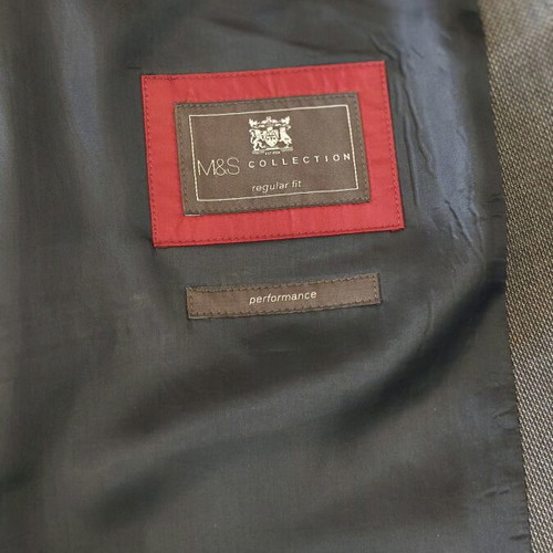 Marks and Spencer suit grey XL like new