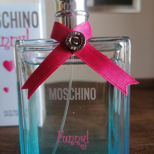 Moschino Funny Eau de Toilette 100ml used, summer fresh, 5ml missing