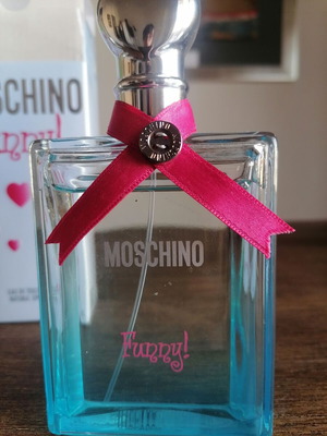 Moschino Funny Eau de Toilette 100ml used, summer fresh, 5ml missing