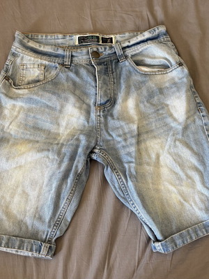 Jean shorts used, size 31, blue denim