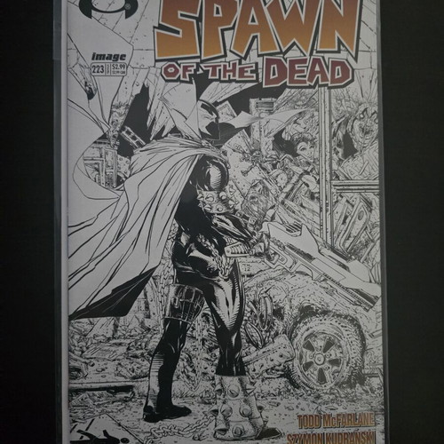 Spawn #223 Sketch B&W Variant 1st Print by Todd McFarlane new