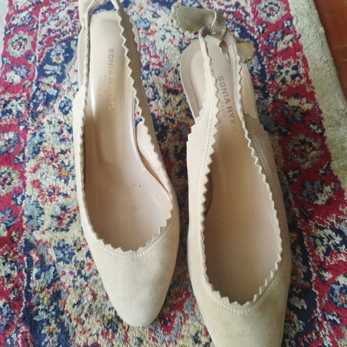 Sonia Rykiel Pumps size 40, like new, beige leather