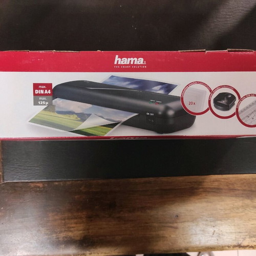 Hama laminator like new with 2 rollers