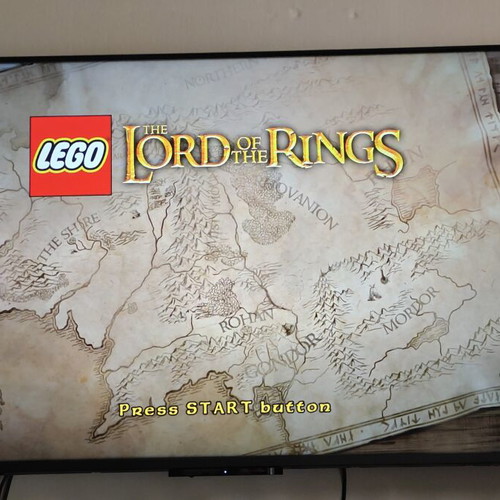 Lego Lord of the Rings PS3 game