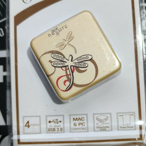 G-CUBE Enchanted Collection Pocket Hub new, USB 2.0 with 4 ports