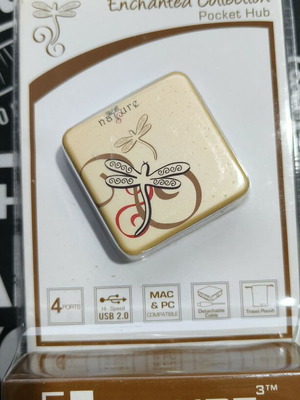 G-CUBE Enchanted Collection Pocket Hub καινούργιο, USB 2.0 με 4 θύρες