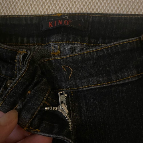 KINO dark blue jeans like new with slight flare