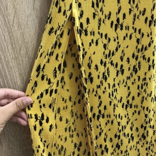 Bershka pants new, S-M, elastic, black and yellow