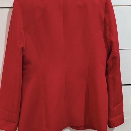 BSB Red Jacket Size 44 Like New With One Gold Button