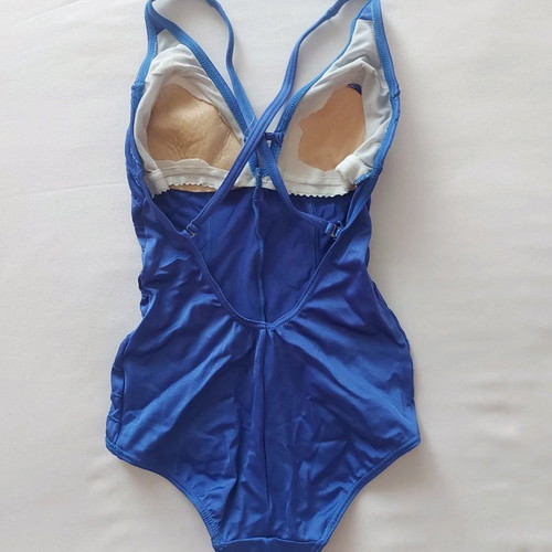 Blue swimsuit used, size XS-S