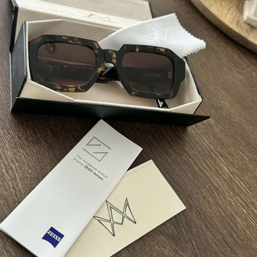 Zeiss handmade tortoise sunglasses like new