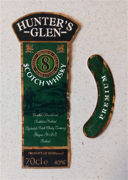  etiketa - Hunter's Glen Scotch Whisky