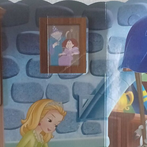 Disney Junior Sofia interactive children's book with 50 flaps