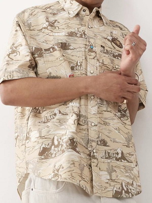 Πουκάμισο Aape By A Bathing Ape® καινούργιο, μέγεθος M, μπεζ