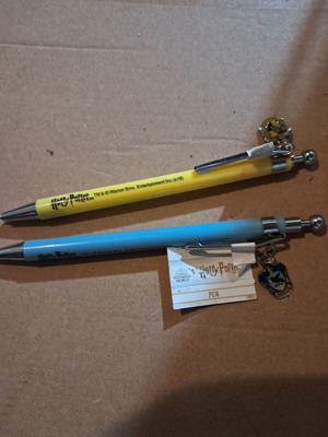 Harry Potter pen set 2 pieces new