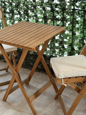 Balcony table and chair set