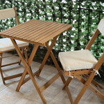 Balcony table and chair set