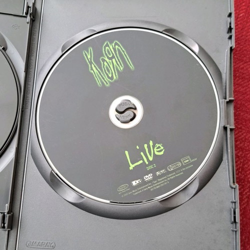 KORN Live In New York 2 DVD used, nu metal