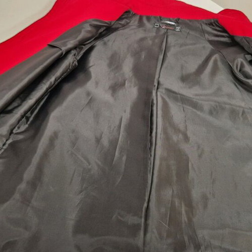 Raxevsky coat 80% wool red like new, size S