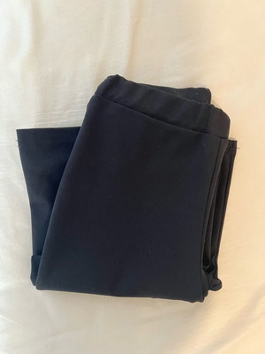 Black flared pants like new, size S