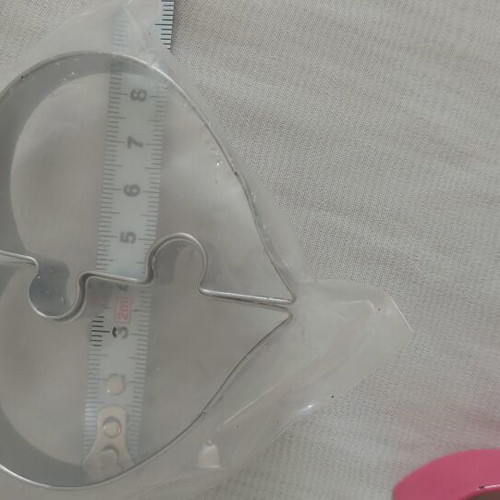 Wedding and Love Cookie Cutters Set like new, 10 pieces, metal and plunger